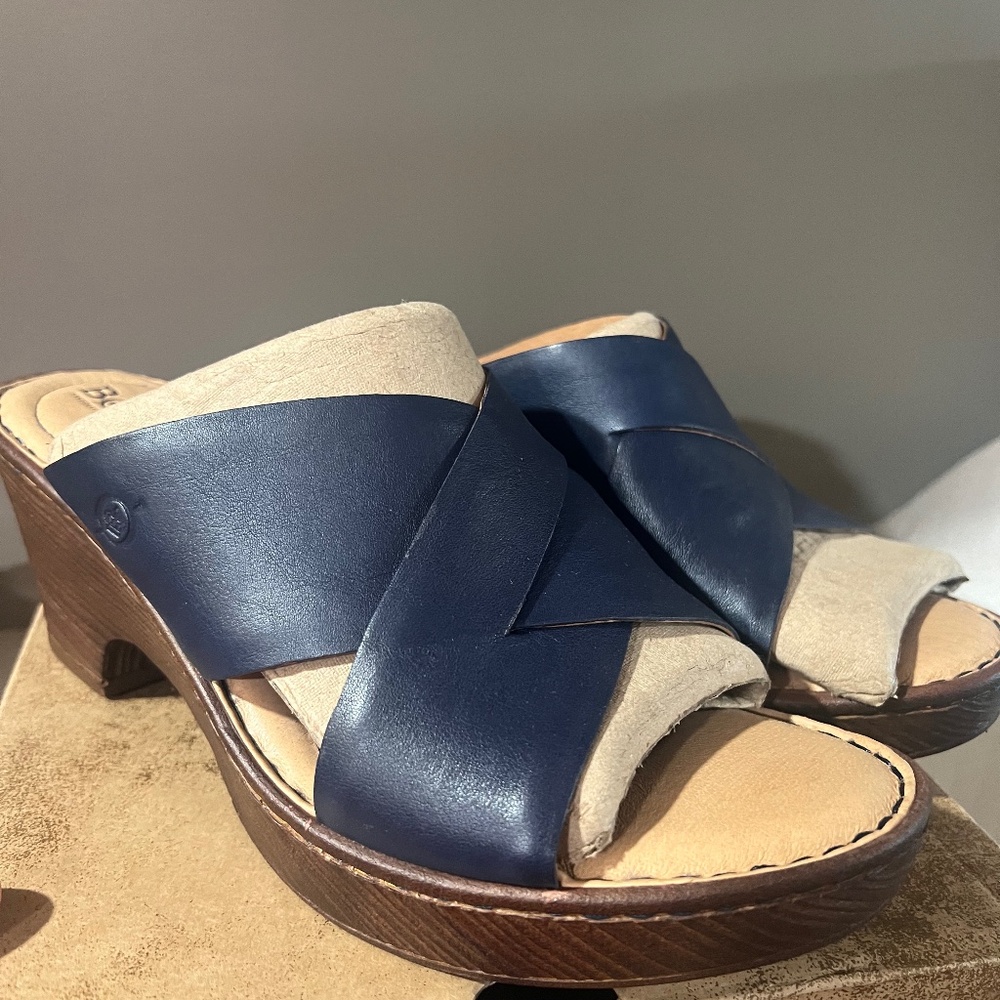 Born women’s wedge sandals